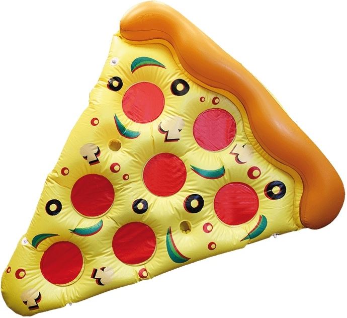 INFLATABLE AIR MATTRESS PIZZA SLICE. 914147 \\\914147