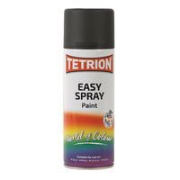 TETROSYL ALL PURPOSE EASY SPRAY PAINT  GLOSS BLLACK 400ML. EPB406