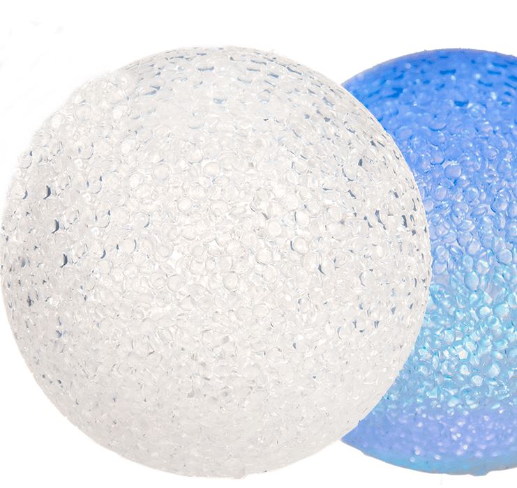 CHRISTMAS DECORATION PLASTIC BALL COLOUR HANGING LED 9.5CM. 950050 \\\950050