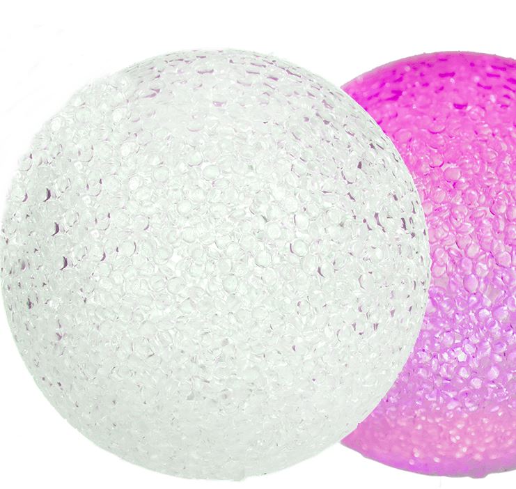 CHRISTMAS DECORATION PLASTIC BALL COLOUR HANGING LED 6CM. 950051 \\\950051