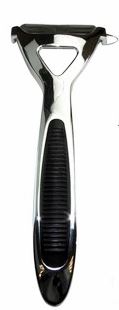 APOLLO STAINLESS STEEL VEGETABLE PEELER WITH GRIPPED HANDLE. 9515 \\\9515
