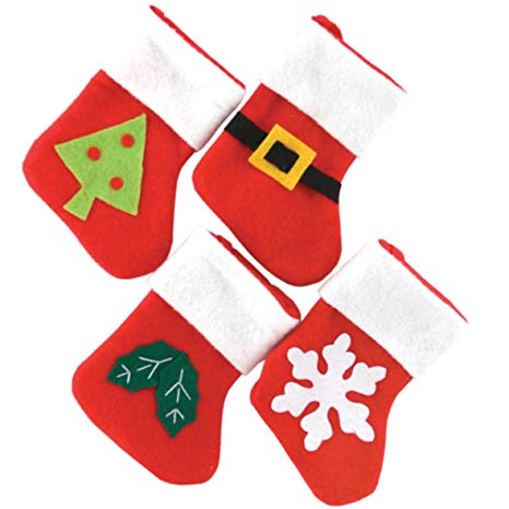 MINI TREE CHRISTMAS STOCKING HANG THEM ON YOUR CHRISTMAS TREE. 9552 \\\9552