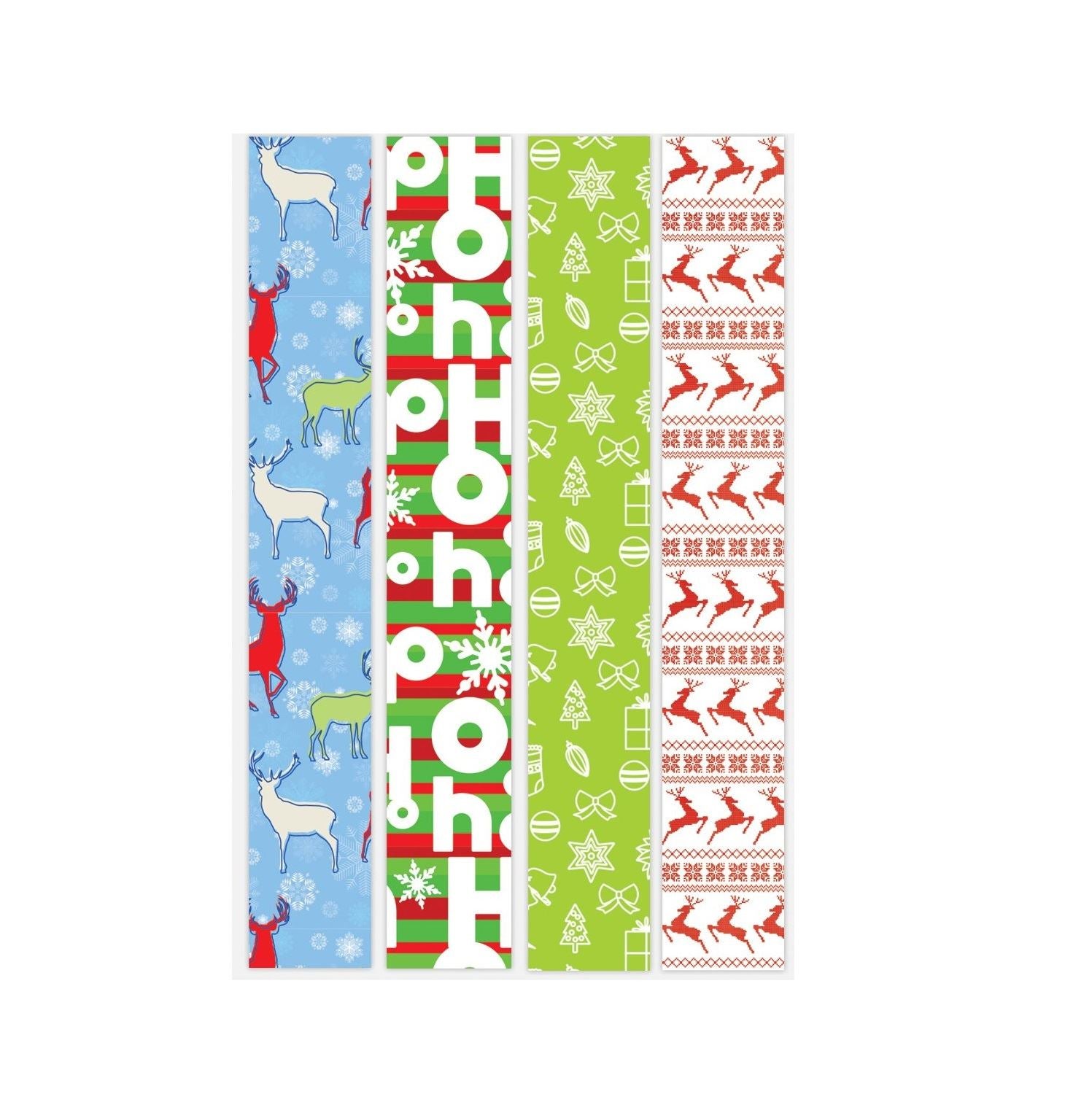 CHRISTMAS 100 ASSORTED PAPER CHAINS NEW. 9588REIN \\\9588REIN