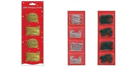 300 CHRISTMAS TREE ORNAMENT HOOKS SILVER. 9626SILVER \\\9626SILVER