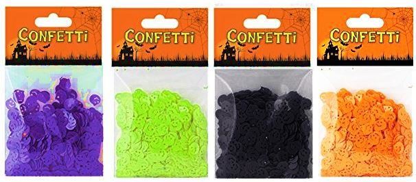 HALLOWEEN CONFETTI PUMPKIN PURPLE. 98074P \\\98074P