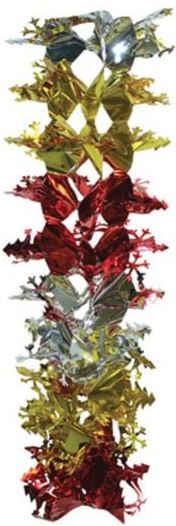 FOIL STAR HANGING GARLAND 2M. 9909 \\\9909