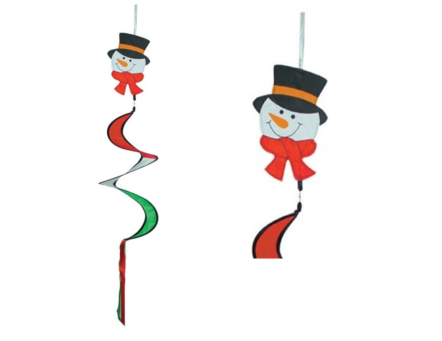 CHRISTMAS SNOWMAN HANGING GARDEN WIND SPIRAL PARTY HOME DECORATION. 9915SNOW \\\9915SNOW