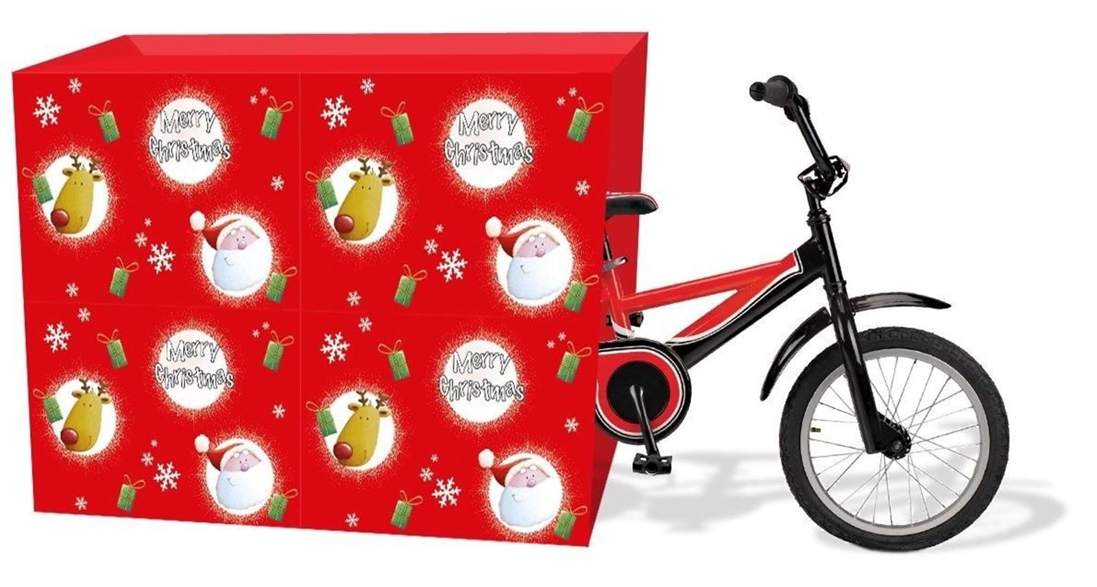 JUMBO BICYCLE LARGE PRESENT SACK 128CM X 100CM. 9935 8940 \\\9935