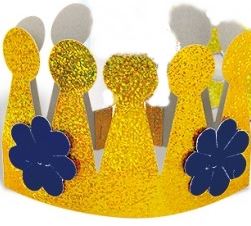 PACK OF 6 PARTY CROWN 43454. 9994 \\\9994
