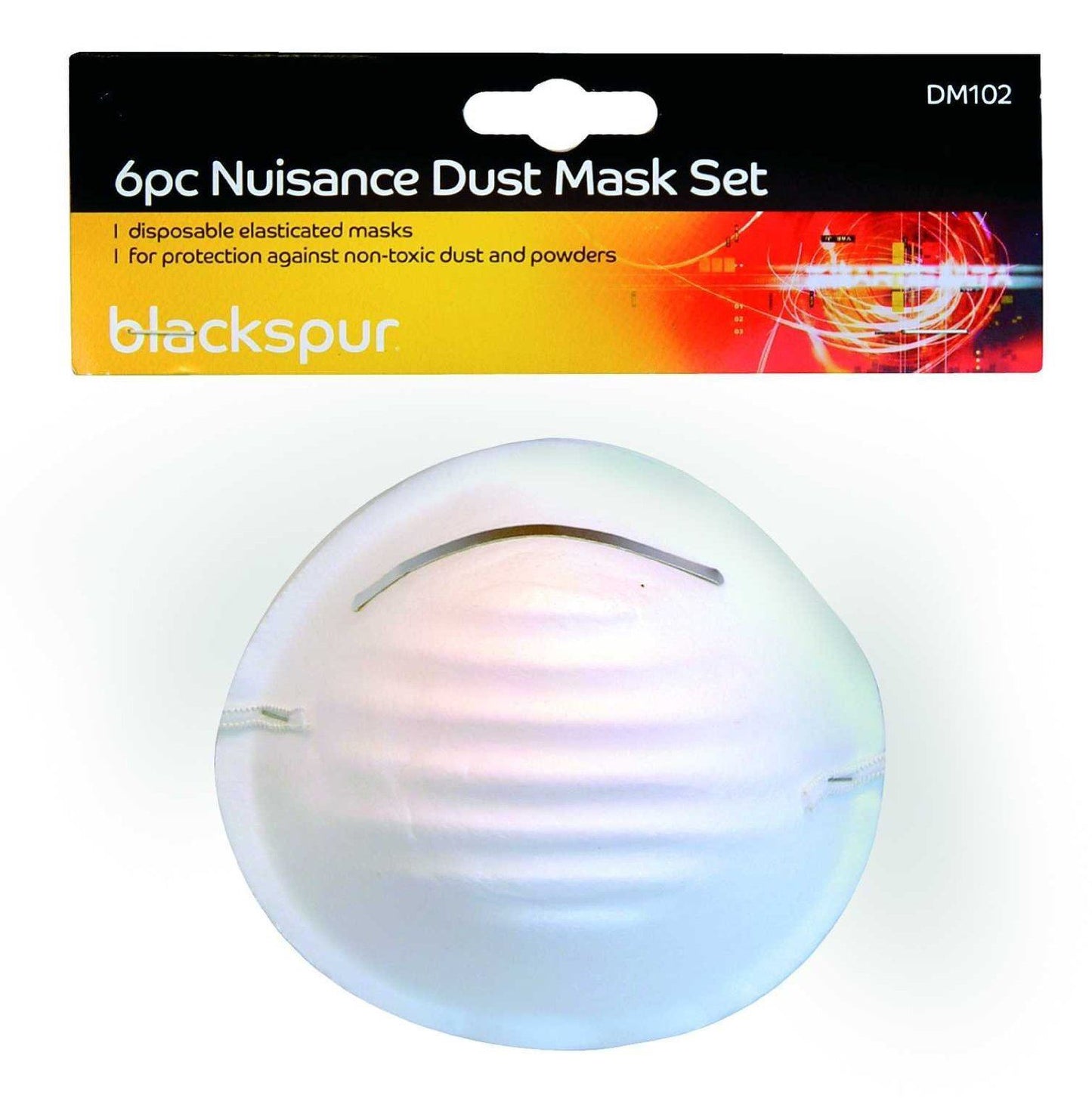AMTECH DISPOSABLE NUISANCE DUST MASKS 10/PK. A3600 \\\A3600