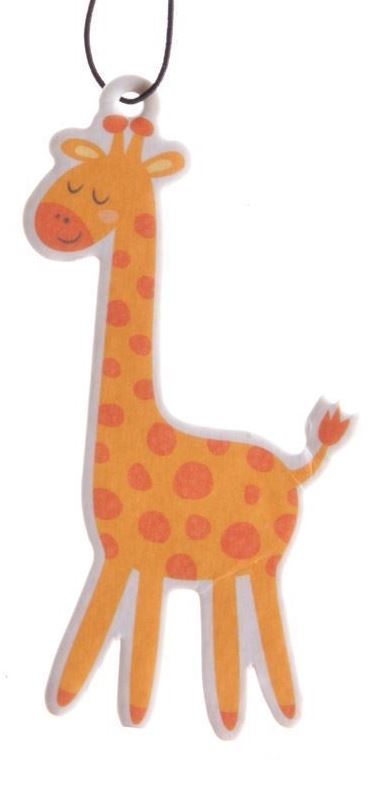 GIRAFFE AIR FRESHENER BANANA FRAGRANCED. AIRF21 \\\AIRF21