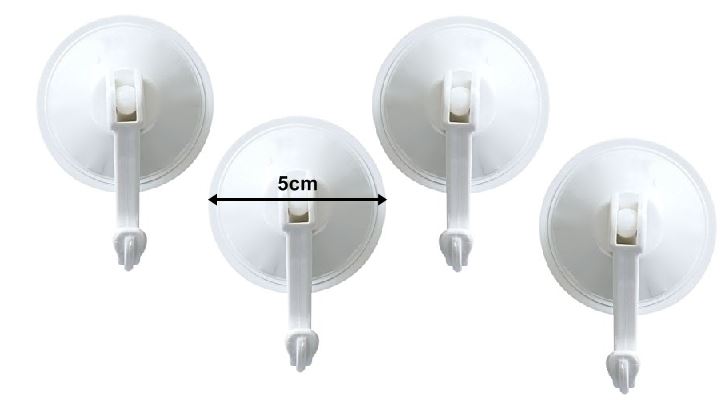 4PCS VACUUM SUCTION HOOKS. AK020 \\\AK020