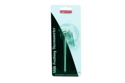 HIGH QUALITY APOLLO MILK FROTHING THERMOMETER WITH STAINLESS STEEL CLIP. AP1406 \\\AP1406