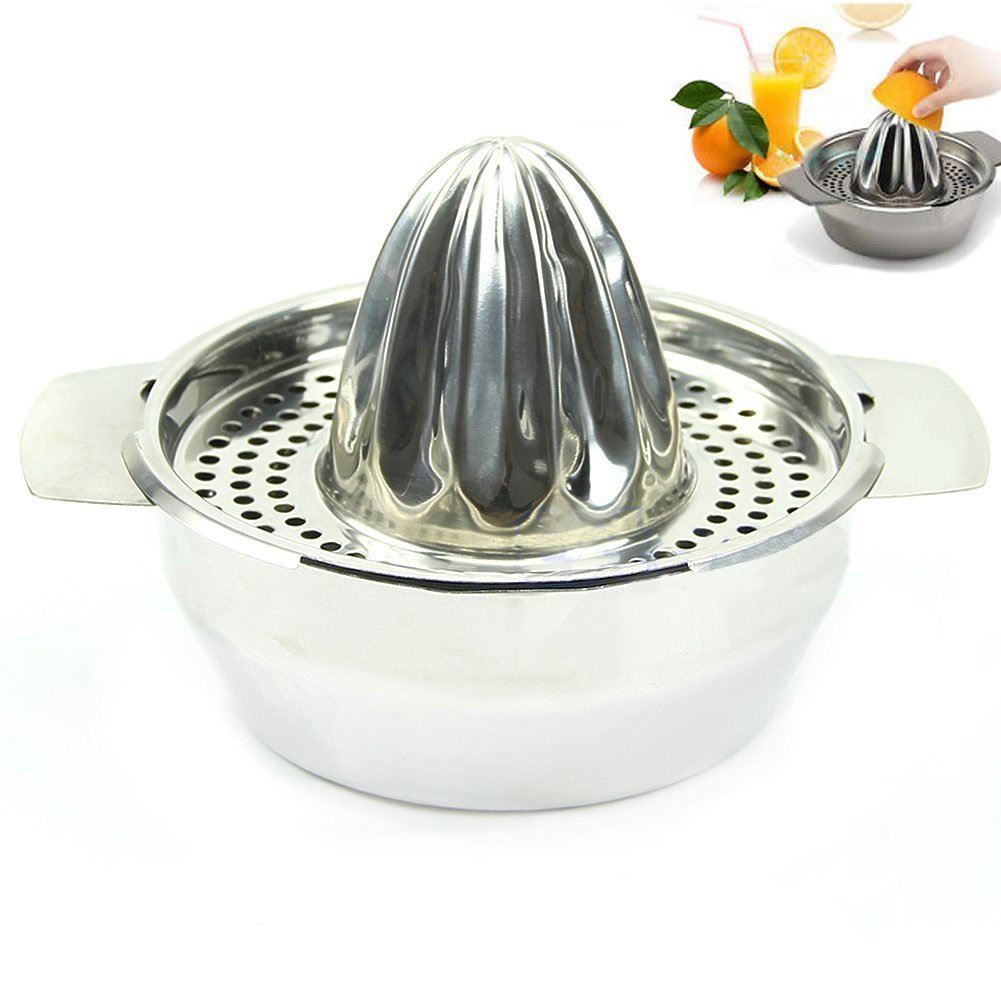 STAINLESS STEEL SILVER CITRUS JUICER SQUEEZER. AP1791 \\\AP1791