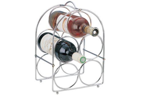 APOLLO CHROME WINE RACK FOR 5 BOTTLE. AP2561 \\\AP2561