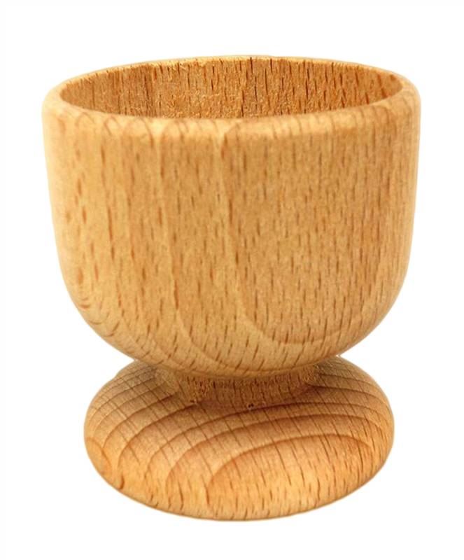 APOLLO 4PC BEECH WOOD EGG CUPS. AP4523 \\\AP4523