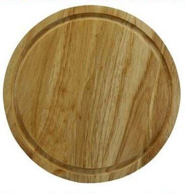 HEVEA WOOD ROUND CHOPPING BOARD 25CM. AP6875 \\\AP6875