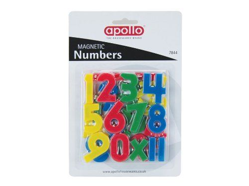 MULTI COLOURED MAGNETIC NUMBERS SYMBOLS FRIDGE MAGNETS. AP7844 \\\AP7844