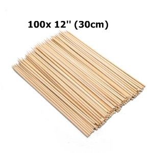 APOLLO BAMBOO SKEWERS 250MM X 3MM 100/PK. 10E01478 914797 H12 8333 AP702 \\\AP8333