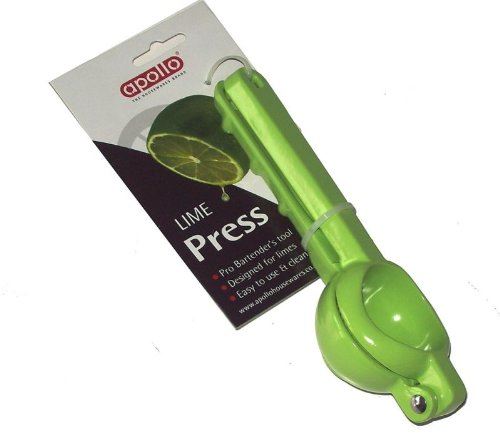19CM CAST ALUMINIUM LIME GREEN LIME PRESS SQUEEZER. AP8524 \\\AP8524