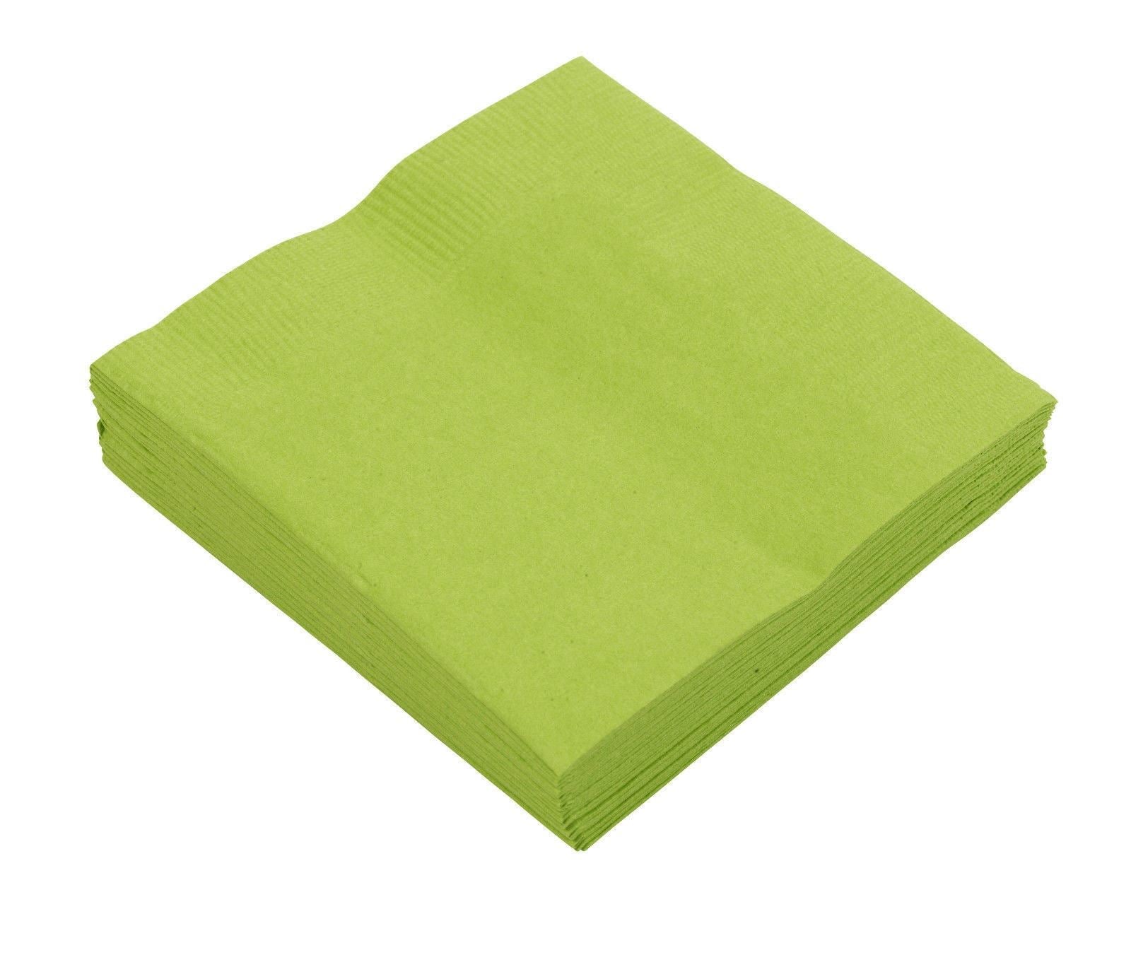 3 PLY PALOMA NAPKINS APPLE GREEN 25 PACK NP4025AG. APPLEGREEN019538 \\\APPLEGREEN019538