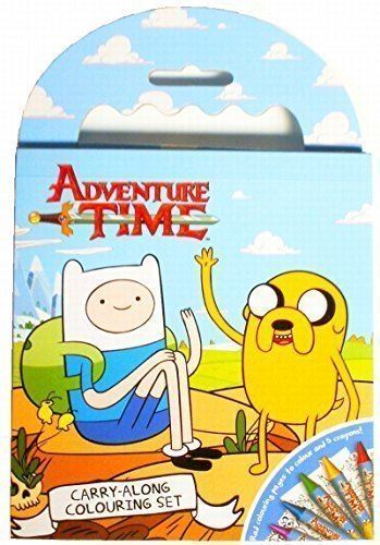 ADVENTURE TIME CARRY ALONG COLOURING KIT 6658. ATCA \\\ATCA