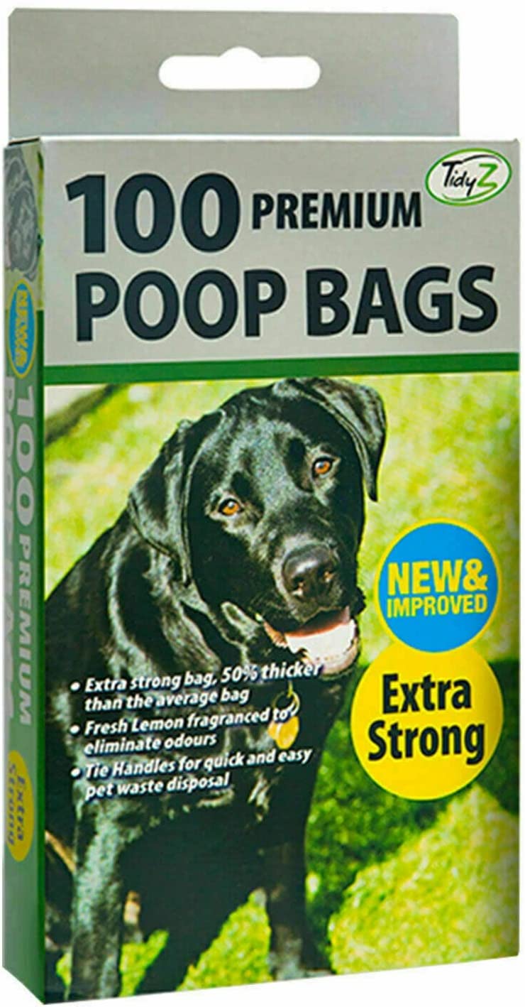 TIDYZ DOGGY POOP BAGS 100/PK. B0355A \\\B0355