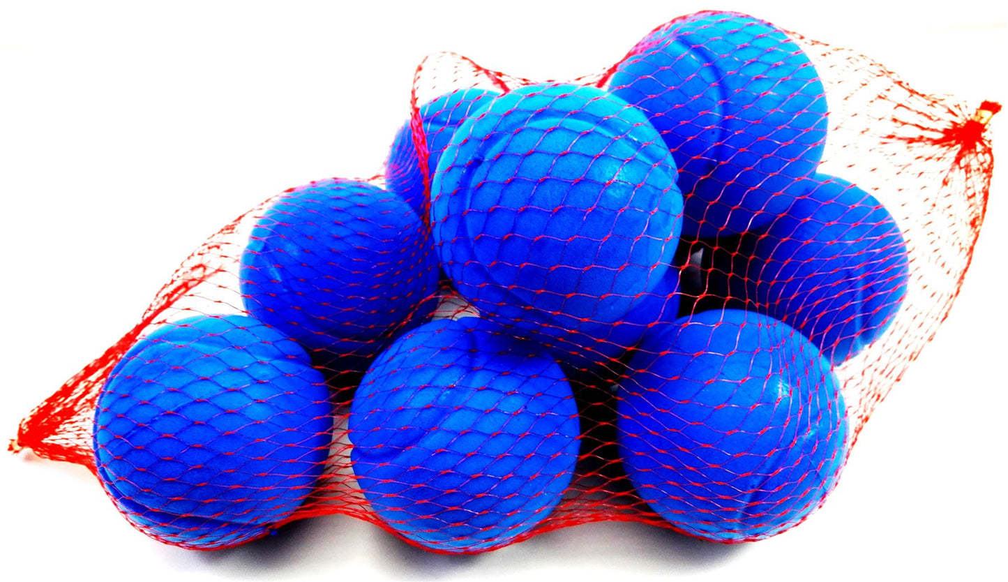 10 FOAM TENNIS BALL 70MM BLUE. B478B \\\B478B