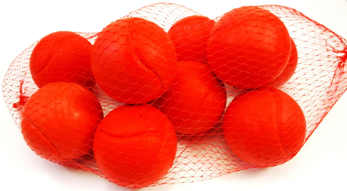 10 FOAM TENNIS BALL 70MM RED. B478R \\\B478R