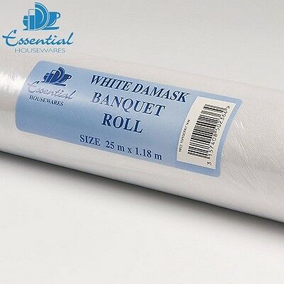 BANQUETING ROLL WHITE 8 M X 1.18M. BAN08W \\\BAN08W