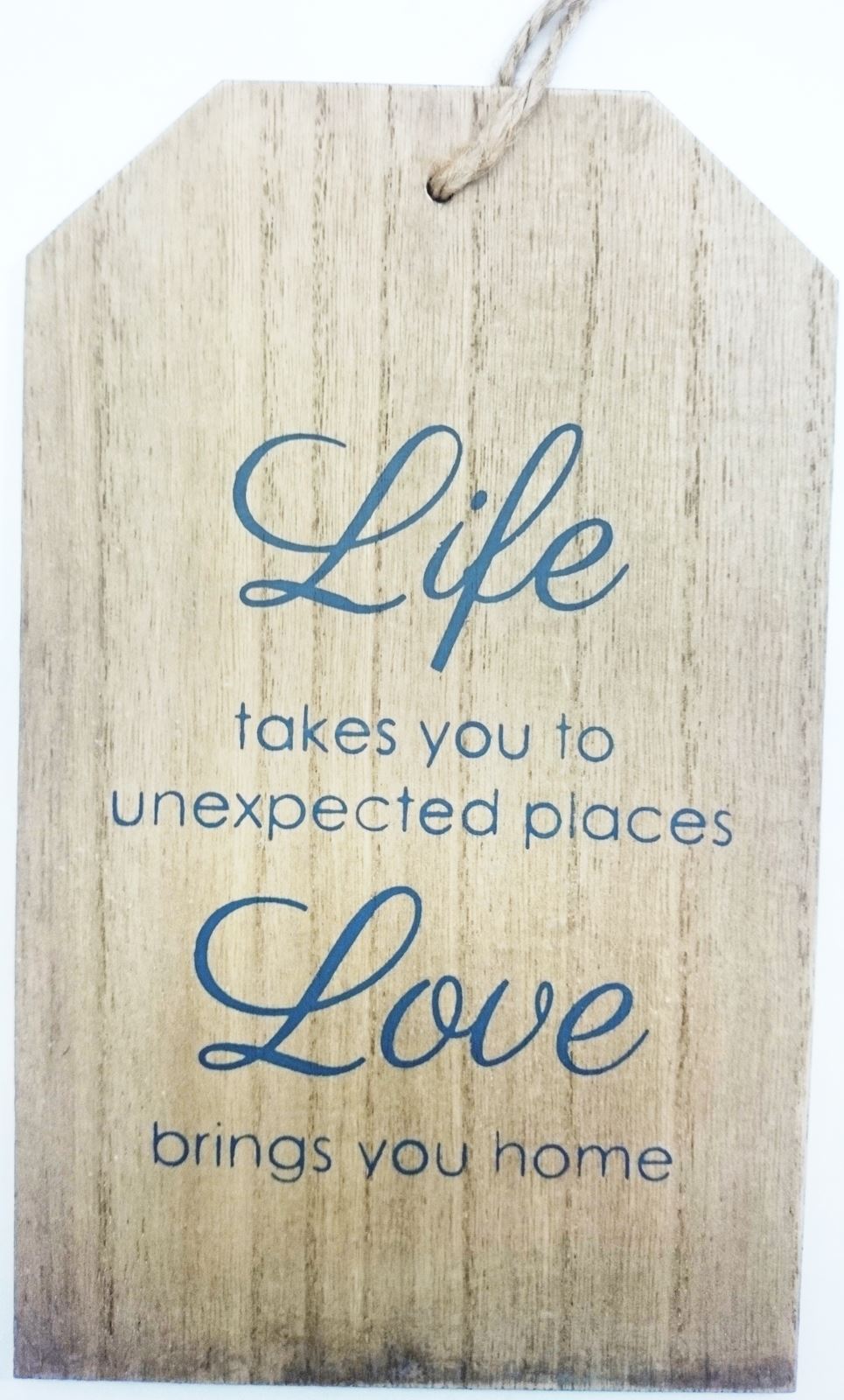 HANDCRAFTED WOODEN HANGING DECORATION LIFE. BG0129LIFE \\\BG0129LIFE