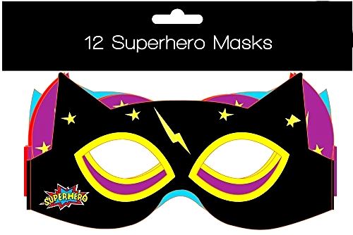 12 SUPERHERO MASKS. BHAT \\\BHAT