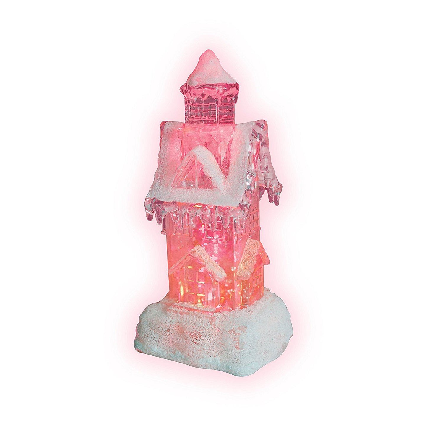 BATTERY OPERATED COLOUR CHANGING WATER GLITTER HOUSE ORNAMENT. BML71060 \\\BML71060