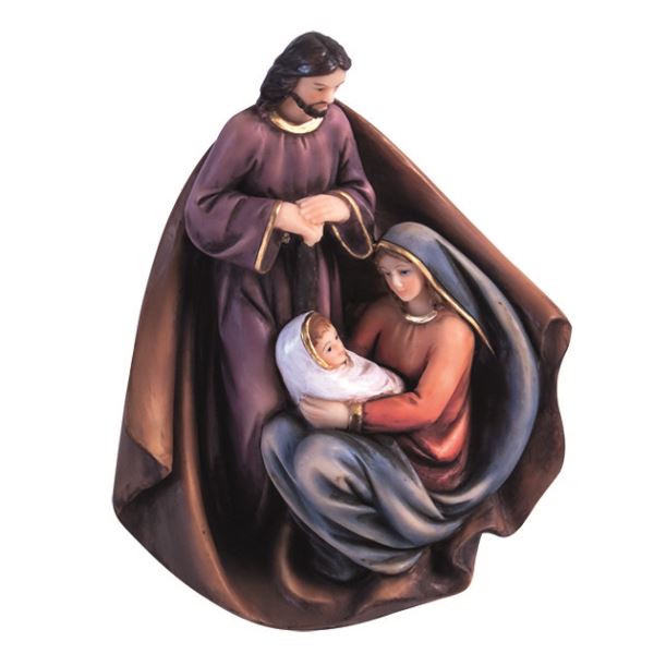 14CM HOLY FAMILY NATIVITY FIGURINE. BML81810 \\\BML81810