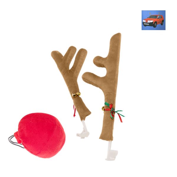 15 REINDEER XMAS DECORATION FOR CAR. BML85750 \\\BML85750