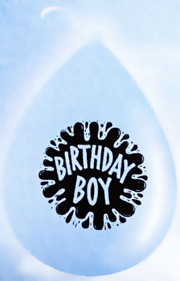 10 BIRTHDAY BOY BLUE BALLOONS. BO172 \\\BO172