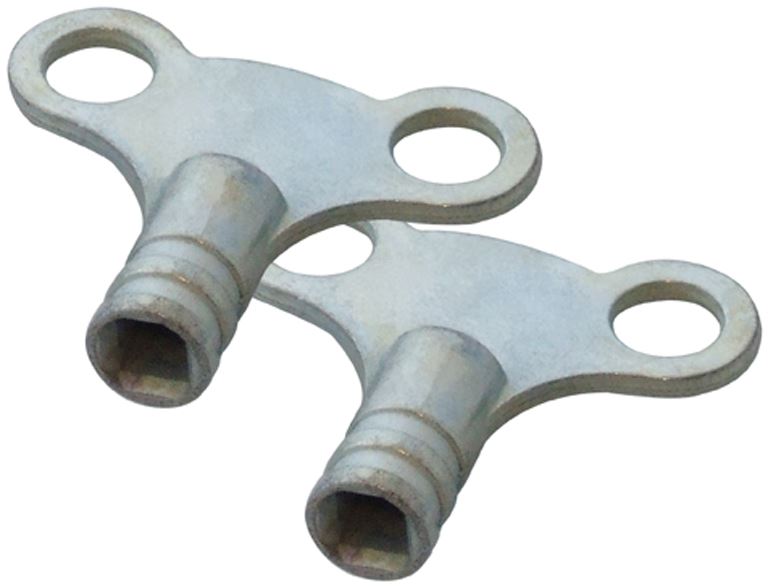2 IN PACK RADIATORS KEYS CLOCK TYPE. TOOLS \\\C3125