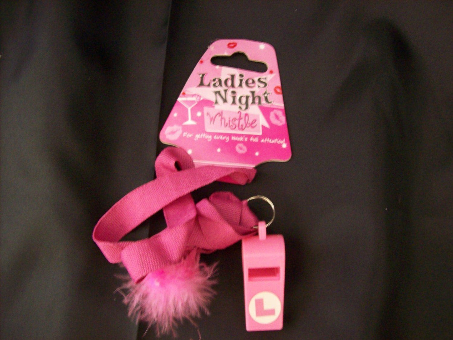 HENBRANDT HEN PARTY L PLATE FLUFFY WHISTLE PINK GIRLS - 1 PC. C38483 \\\C38483