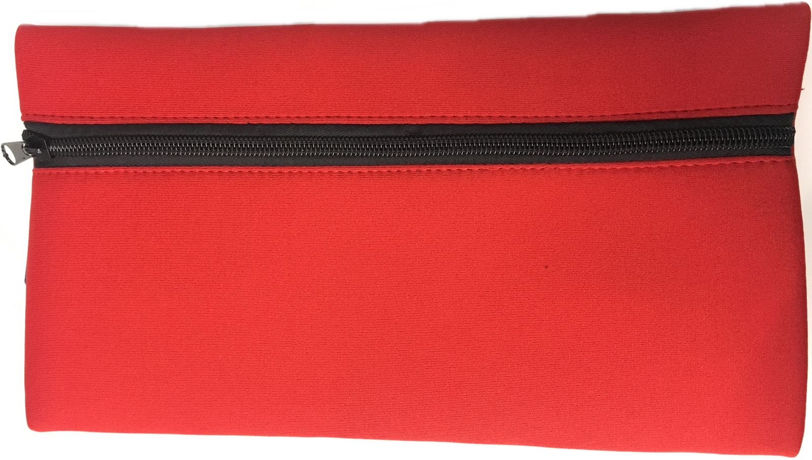 RED NEOPRENE PENCIL CASE. CATK_RED \\\CATK_RED