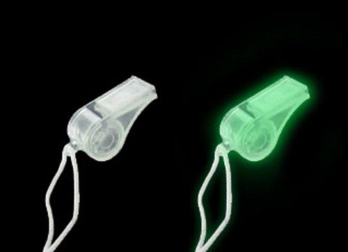 GLOW IN THE DARK WHISTLE - 1 PC. CH355 \\\CH355
