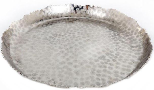 32CM HAMMERED DESIGN CANDLE PLATE. CH4569 \\\CH4569