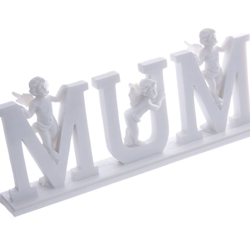 MUM CHERUB LETTERS ON PLINTH. CHE60E \\\CHE60E