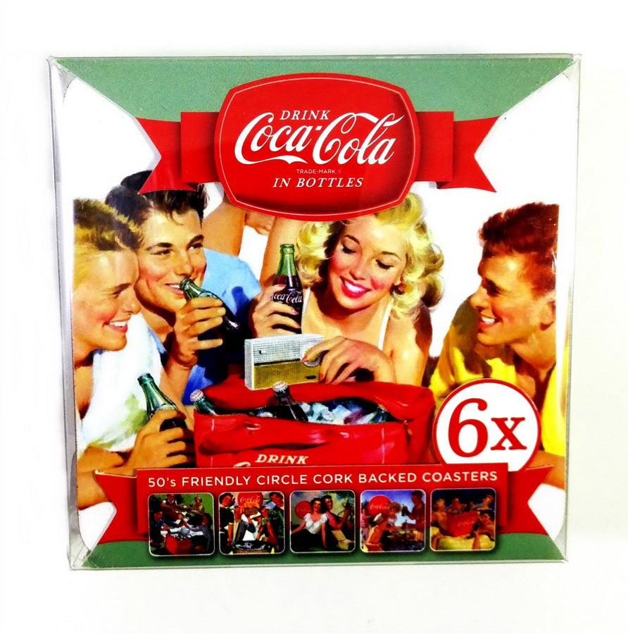 COCA COLA 6 COASTERS. COC0013 \\\COC0013