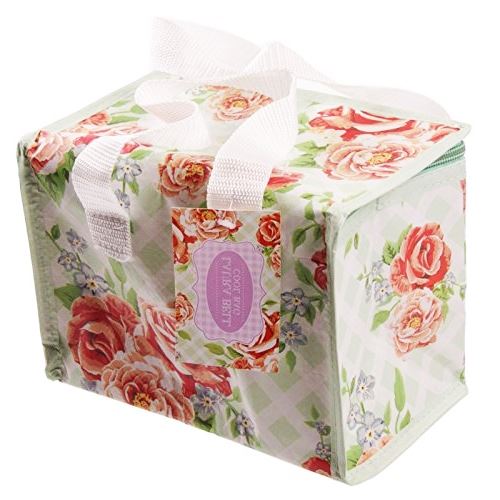 ROSES FLOWERS LAURA BELL DESIGN COOL BAG LUNCH BOX. COOLB04 \\\COOLB04