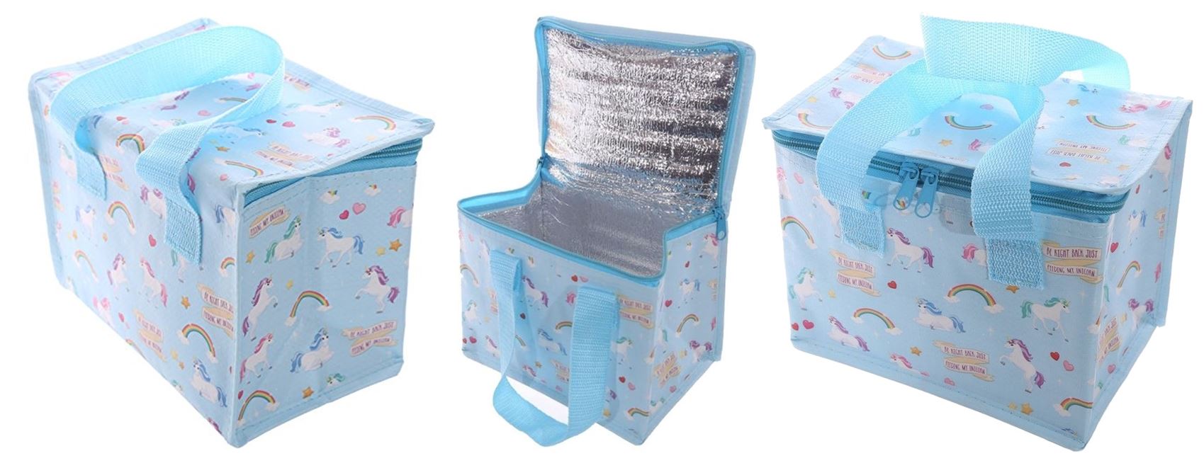 UNICORN CUTE DESIGN COOL BAG LUNCH BOX. COOLB17 \\\COOLB17