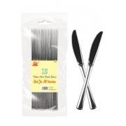 18PC DELUXE SILVER PLASTIC KNIVES. D21015 \\\D21015