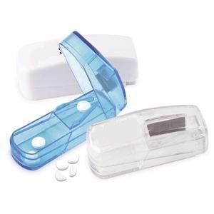 PILL CUTTER / SPLIITER / TRIMMER WITH PILL BOX (CUT AND STORE PILLS  ~  TABLETS). DGI0228 \\\DGI0228