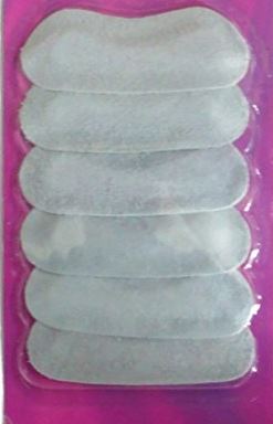 6 PIECES SUEDE HEEL GRIPS FOR MORE COMFORTABLE. 41371C \\\DGI0711A