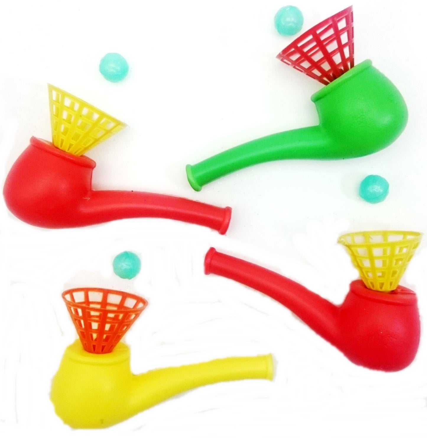 4PCS BLOW PIPES PLASTIC TOYS. DGI1897 \\\DGI0833