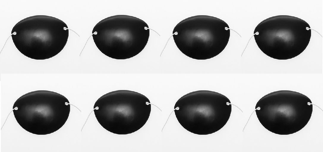 8PK PIRATE EYE PATCHES. DGI0866 \\\DGI0866